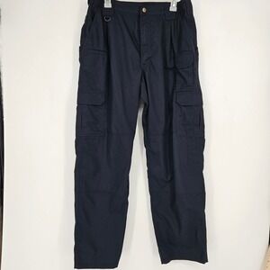 5.11 Tactical Pants Mens 34x32 Ripstop Utility Taclite Pro Cargo Outdoors Blue